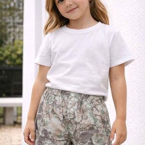 Zoe + Liv Camo Cotton Lounge Shorts XXS NWT